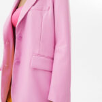 Faux Leather Blazer - Image 4