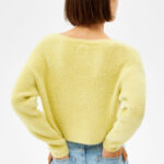 Fuzzy Button-Up Cardigan - Image 2