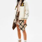 Varsity Jacket With Patch Details - Image 4