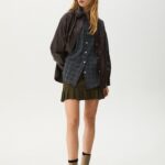 Faux Leather Overshirt With Pocket - Image 4