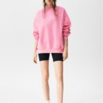 Basic Oversize Fleece Sweatshirt - Image 4