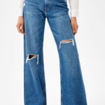 Ripped Wide-Leg ’90s Jeans - Image 4